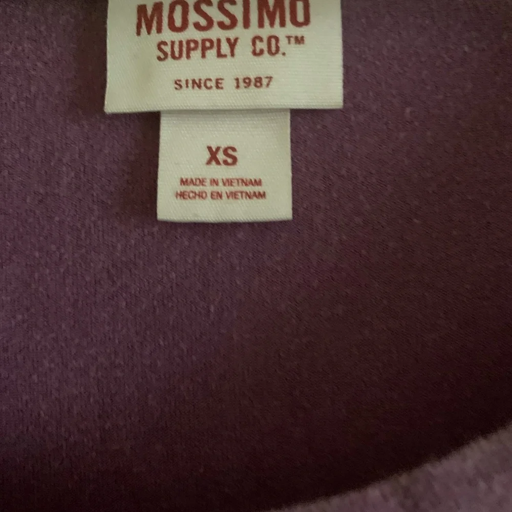 Mossimo Supply Co Front Pocket Short Sleeve Cotton Basics Tee Women XS EUC_2
